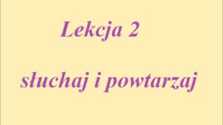 Niemiecki dla początkujących  Lekcja 2 [upl. by Oirad]