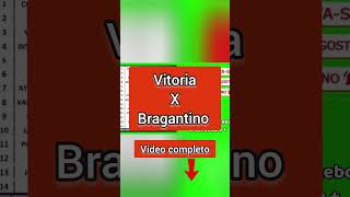 VITÓRIA X BRAGANTINO PALPITE BRASILEIRÃO [upl. by Anatak]