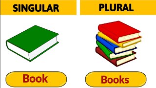 Singular Noun Plural Noun  Nouns  Singular and plural  Basic English grammar  singularandplural [upl. by Llovera]