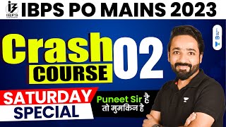 IBPS PO MAINS 2023  Reasoning Crash Course  DAY  2  Reasoning by Puneet Sharma [upl. by Curhan689]