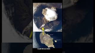 Huge Baloon of Gases Sarychev volcano eruption View from space [upl. by Ayat]