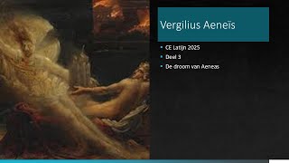 Vergilius Examen Latijn CE Latijn 2025 De droom van Aeneas boek 2 vs 268297 [upl. by Nwahsad382]