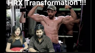 Hrithik Roshans Transformation  Motivational  The HRX Story  SIBLINGS REACTION [upl. by Callum445]