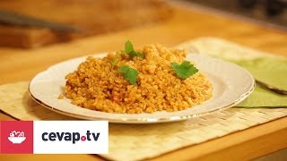 Domatesli bulgur pilavı nasıl yapılır [upl. by Eve15]