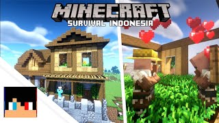 4  Aku Membuat Village Breeder dan Creeper Farm [upl. by Wolfie689]