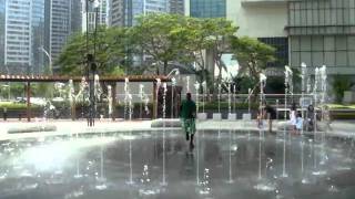 Shinsegae fountain Korea [upl. by Carleen]