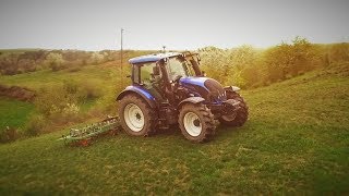 NEW VALTRA N104  Hersage de prairies [upl. by Verner]