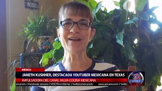 Entrevista en TV con Janet de Jauja Cocina Mexicana [upl. by Furey]