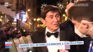 Sanremo 2022 da Fiorello ai Maneskin il clou della prima  Oggi è un altro giorno 01022022 [upl. by Rotciv]