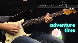 All Gummed Up Inside  Adventure Time  Guitar Cover With Tabs [upl. by Barnes]