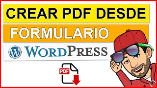 🖐️ Como crear mostrar y enviar archivos pdf desde formularios wordpress 57 tutorial español [upl. by Quartas]