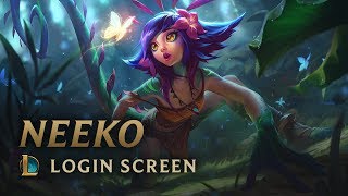 Neeko the Curious Chameleon  Login Screen  League of Legends [upl. by Nauwtna]