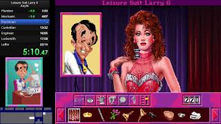 Leisure Suit Larry 6 world record any speedrun 2208 [upl. by Loring]