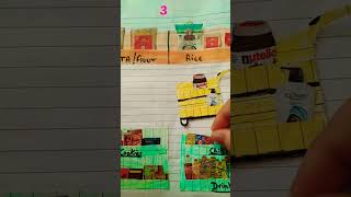 Handmade Paper Quite book mini mart diy cutecraft ytshorts handmade mini asthetic papercraft [upl. by Gora]