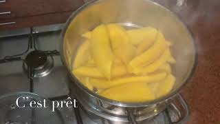 BASIC  BANANES PLANTAINS CUISSON A LA VAPEUR [upl. by Maris]