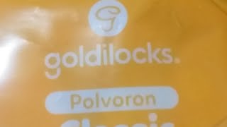 GOLDILOCKS CLASSIC POLVORON goldilocks [upl. by Templas]