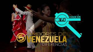 Tambores de Venezuela Diferencias 5 bailes [upl. by Sheilah]