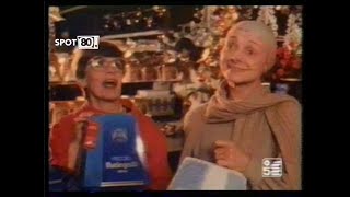 MELEGATTI CONCORSO NATALE DORO CON FRANCA VALERI E MILENA VUKOTIC 1984 Spot Anni 80 [upl. by Zurn884]