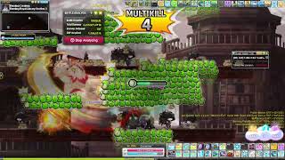 Maplestory 260 Lynn Training 17k mobshr with 100 burning [upl. by Xanthus]