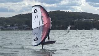 NSW Youth Champs Day1  IQfoil and Wing Foil Starts [upl. by Nevek]