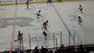 Melodie Daoust of Les Canadiennes de Montreal scores vs Markham Thunder 22319 [upl. by Htrowslle]