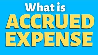 Accrued Expense  What is an Accrued Expense [upl. by Nyrad]