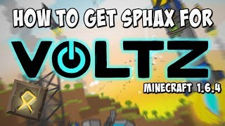 How To Get The Sphax For Voltz Minecraft 164 [upl. by Onaivatco212]