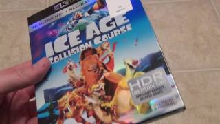 Ice Age Collision Course 4K Ultra HD BluRay Unboxing [upl. by Faxan184]