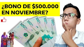 ¿Bono de 500000 en Noviembre y Diciembre ¿Quiénes recibirán y por qué  Wintor ABC explica [upl. by Perle612]