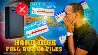 HARD DISK FULL BUT NO FILES [upl. by Snyder]