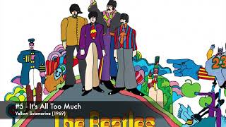 The Beatles  Every George Harrison Song Ranked [upl. by Gayn450]