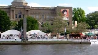 Von Frankfurt am Main nach Rüdesheim mit dem Schiff [upl. by Sucam]