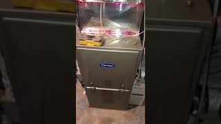 Finished installing Carrier 90 furnace [upl. by Pentha]