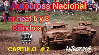 Autocross Nacional 1 er heat 6 y 8 cilindros 2023 PZ [upl. by Aicul128]