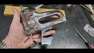 How to Repair a Jammed Staple Gun [upl. by Anallese]