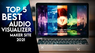 TOP 5 Best Free Audio Visualizer Maker Site For PC And Mobile 2023  No watermark [upl. by Heins]