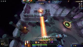 Dota 2 Aghanims Labyrinth The Continuum Conundrum Aziyog Caverns level Phoenix glitch rangeMage II [upl. by Patterson]