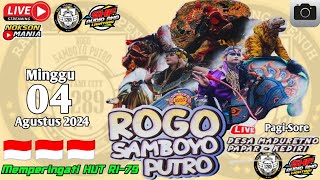 Live Jaranan ROGO SAMBOYO PUTRO Feat SHF AUDIO Live Maduretno Papar Kediri [upl. by Fia]