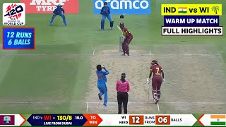 India vs West Indies Womens T20 World Cup Warm up Match Highlights 2024  IND W vs WI W Highlights [upl. by Aierb988]