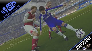 Match of the Day 9798  Episode 7  FA Carling Premiership PES 2021 [upl. by Kadner]