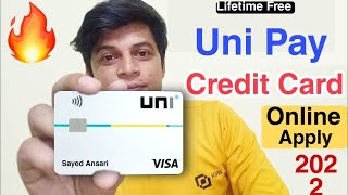 New Update  Uni Card The Pay 13rd Card online apply  uni pay credit card kaise banaye [upl. by Sollars390]