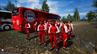 Nuevo DLC Equipos de Fultbol  1 Bayern Múnich Transportando al Equipo  Fernbus Simulator [upl. by Nnylsor]