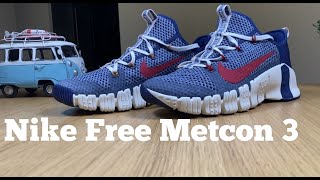 Nike Free Metcon 3 unboxingamp on feet [upl. by Landon]