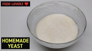 Homemade yeast for pizza bread pav  khameer  khamir [upl. by Ain132]