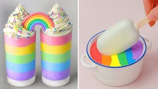 1000 Oddly Satisfying Rainbow Cake Decorating Compilation  So Yummy Chocolate Cake Hacks Tutorials [upl. by Iahc477]