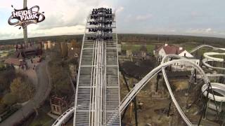 Heide Park Resort Wing Coaster  Unbemannte Testflüge amp Prüfung TÜV Süd official [upl. by Victorine]