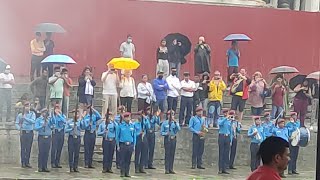 21 gun salute by Nepal Police at Pasupati Temple nepal police👮👮👮‍♂️ [upl. by Hamehseer790]