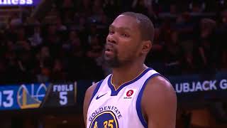 Game 3 Kevin Durant Dagger 3 point shot [upl. by Eltsirk]