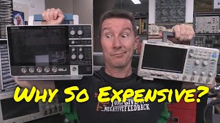 eevBLAB 101  Why Are Tektronix Oscilloscopes So Expensive [upl. by Nnaytsirk]