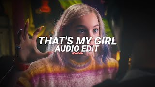 thats my girl  fifth harmony edit audio [upl. by Manton]